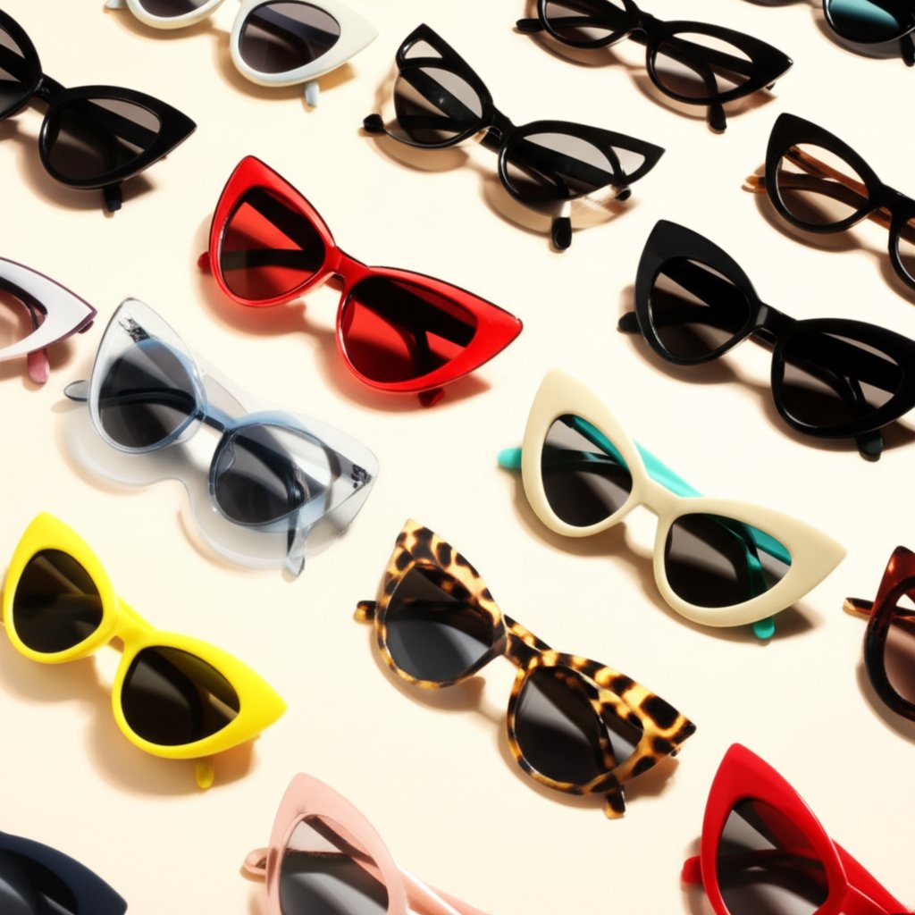 a-selection-of-cat-eye-sunglasses-in-diverse-styles-and-colors