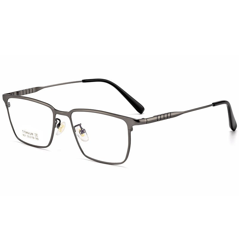 Titanium eyeglass frame