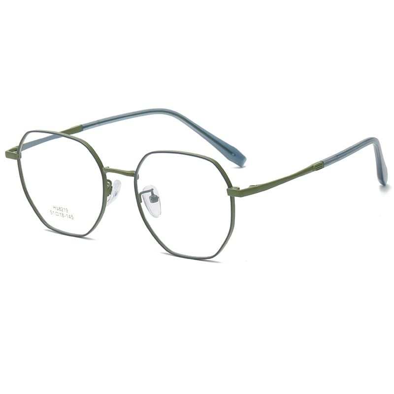 Metal eyeglass frame
