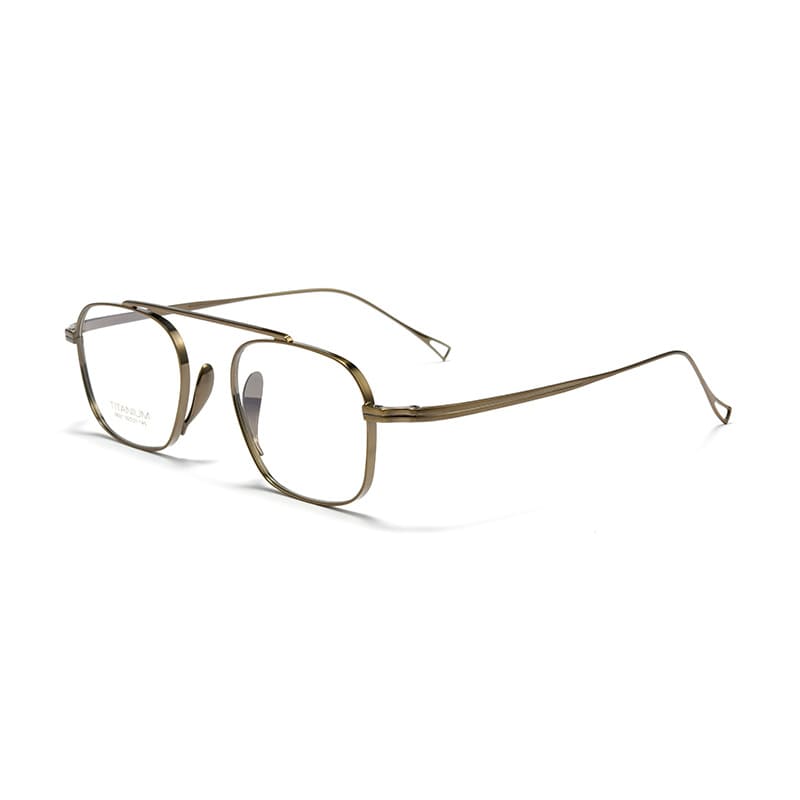 2025 Semi-oval Bronze Eyebrow Reading Glasses Frame