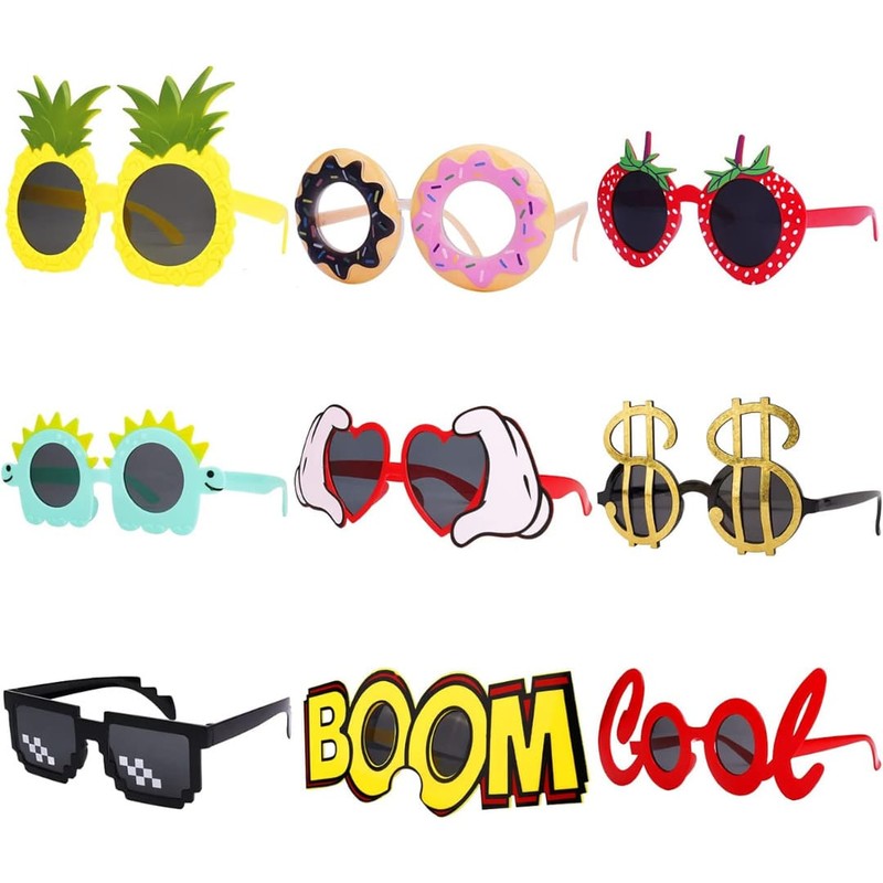 Wholesale Novelty Bachelor Heart Party Sunglasses